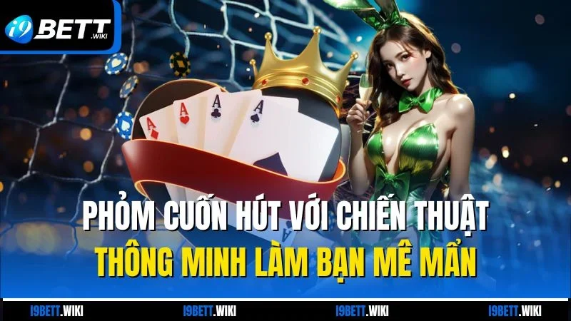 Phỏm cuốn hút với chiến thuật thông minh làm bạn mê mẩn