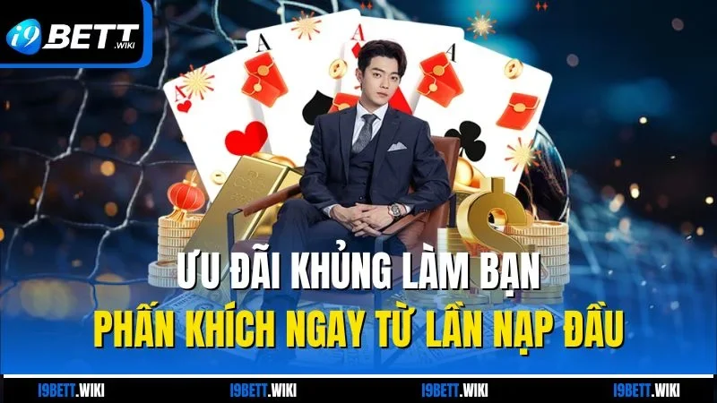 Ưu đãi khủng làm bạn phấn khích ngay từ lần nạp đầu